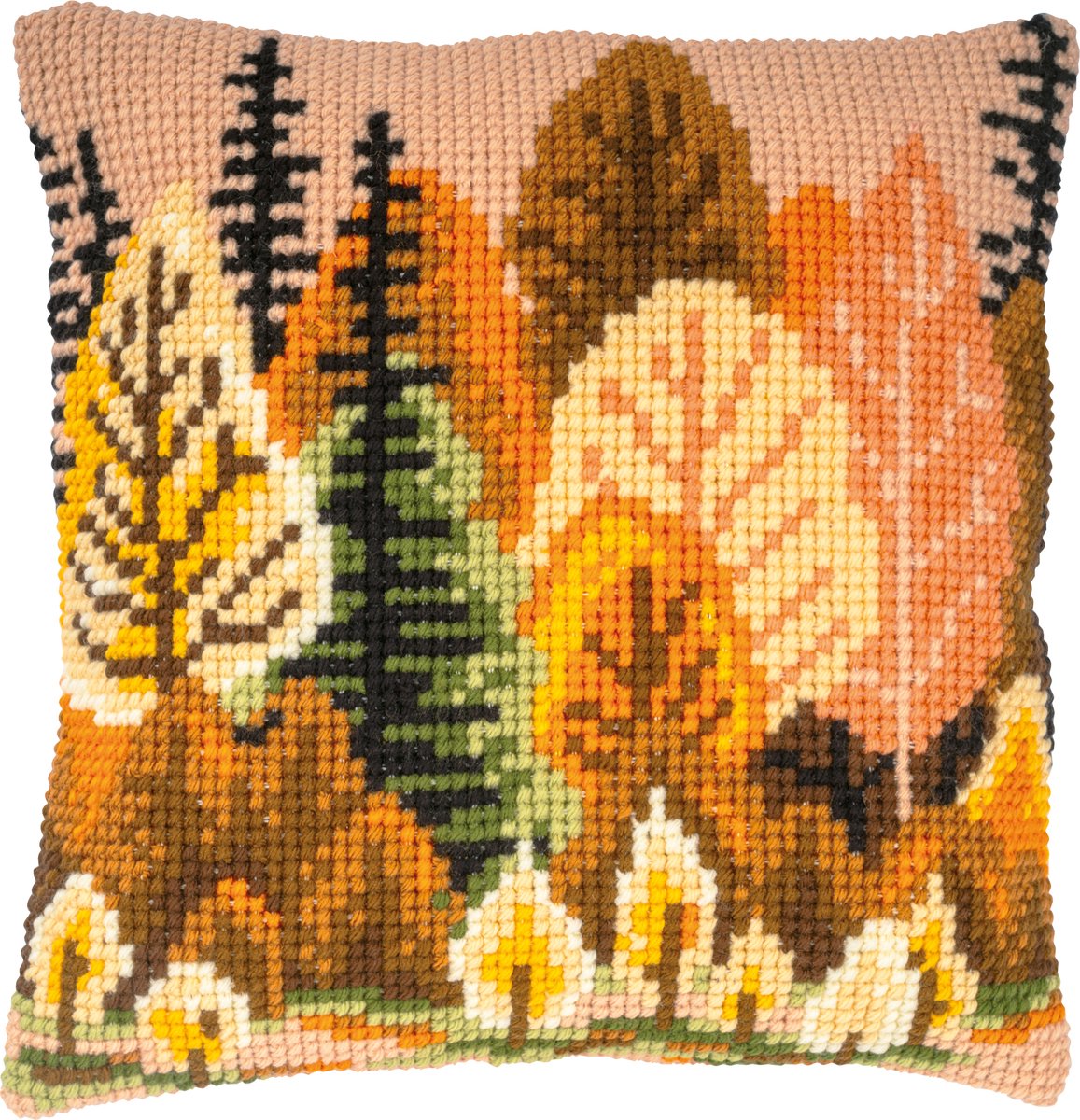 Vervaco - Kruissteekkussen kit Herfstbos - PN-0202267