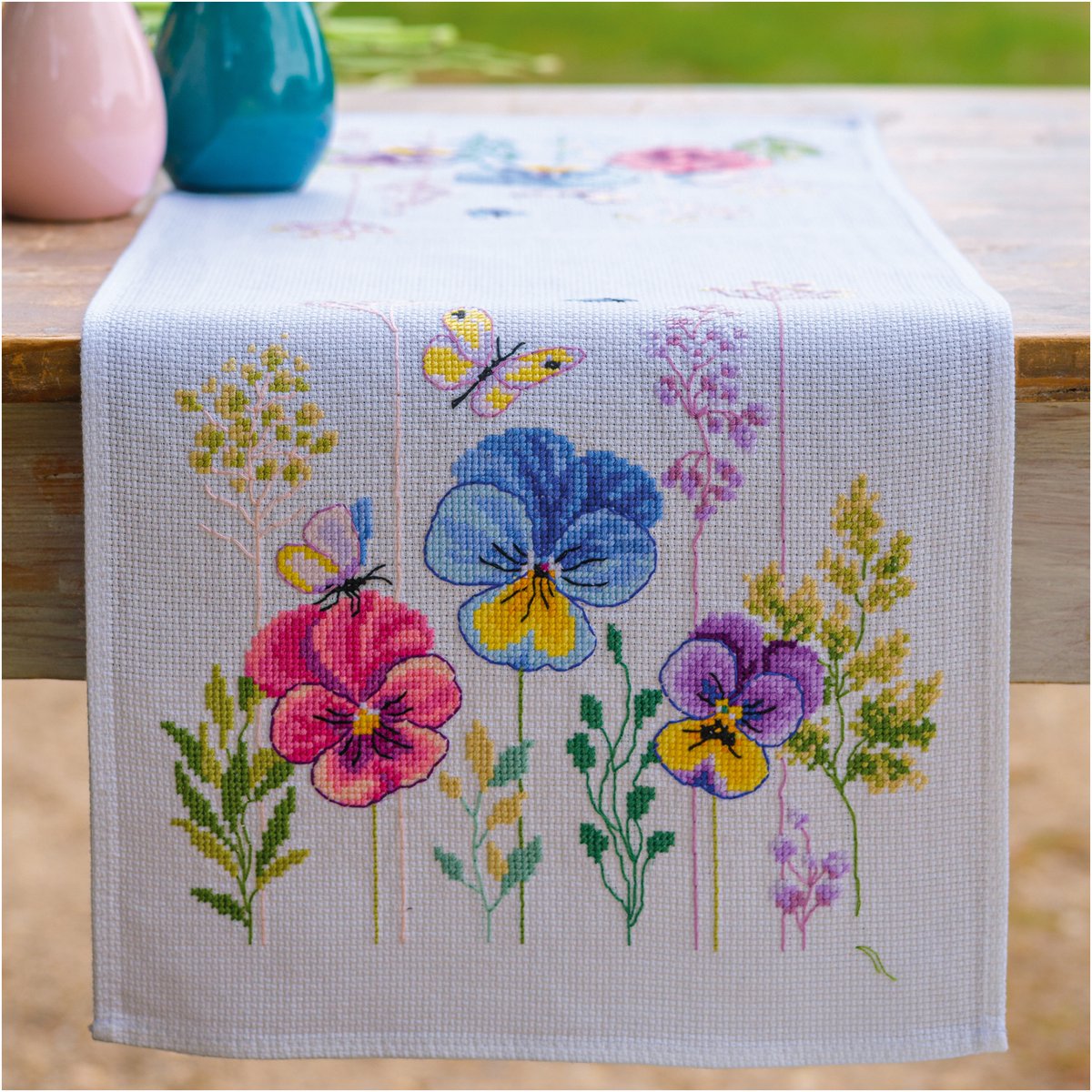 Vervaco - Pearlaida loper kit Viooltjes - PN-0205036