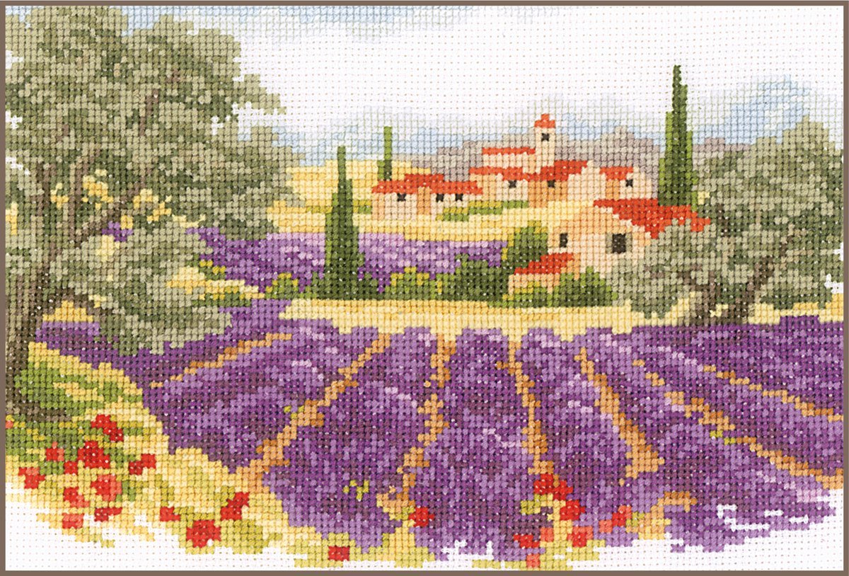 Vervaco - Telpakket kit - Lavendellandschap - PN-0002165