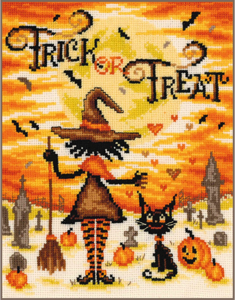 Vervaco - Telpakket kit Trick or Treat - PN-0222025