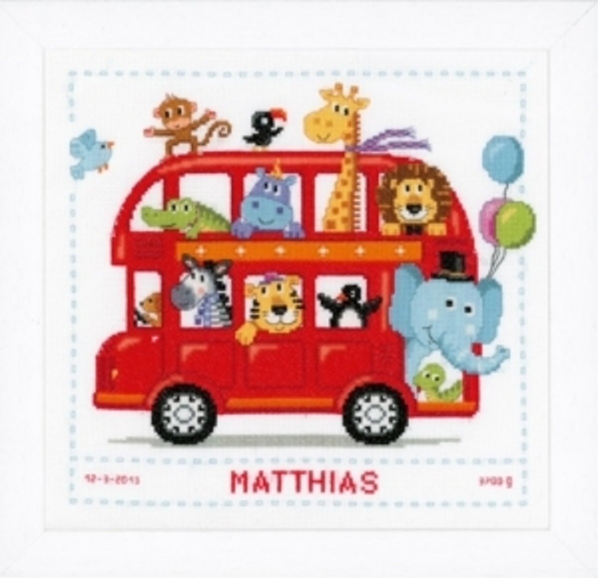 borduurpakket PN0147691 in de bus, geboorte