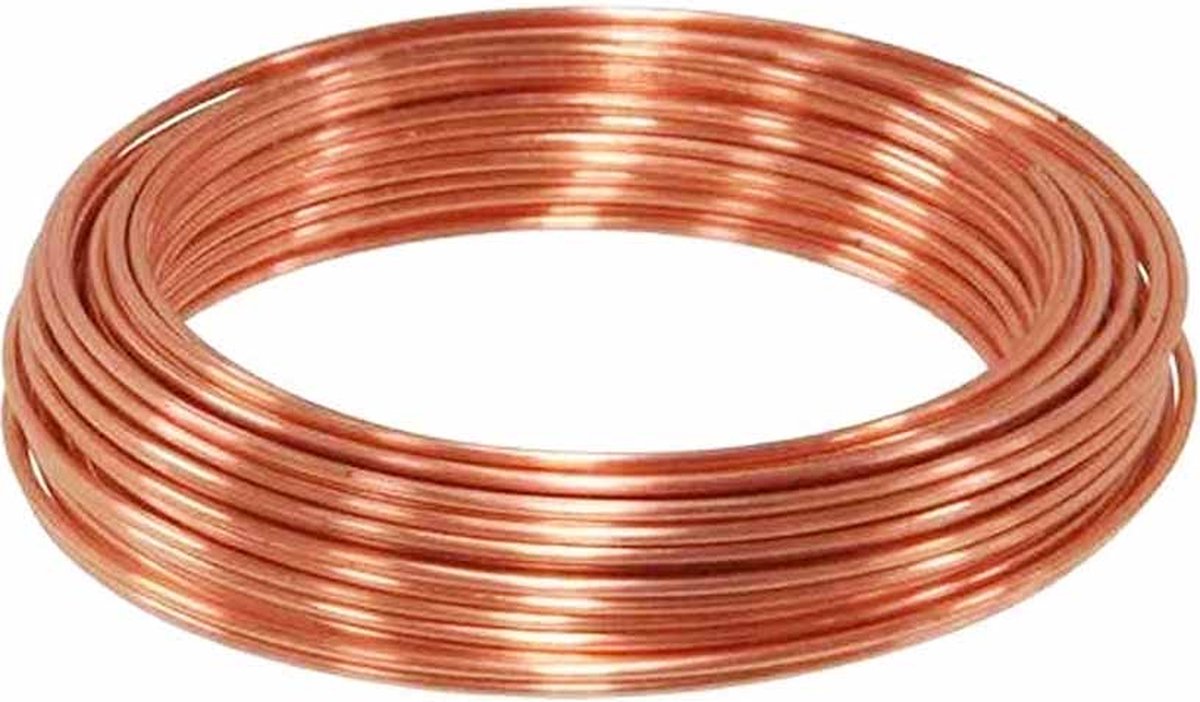 Ongelakt Koperdraad 3.25 mm - 2 meter