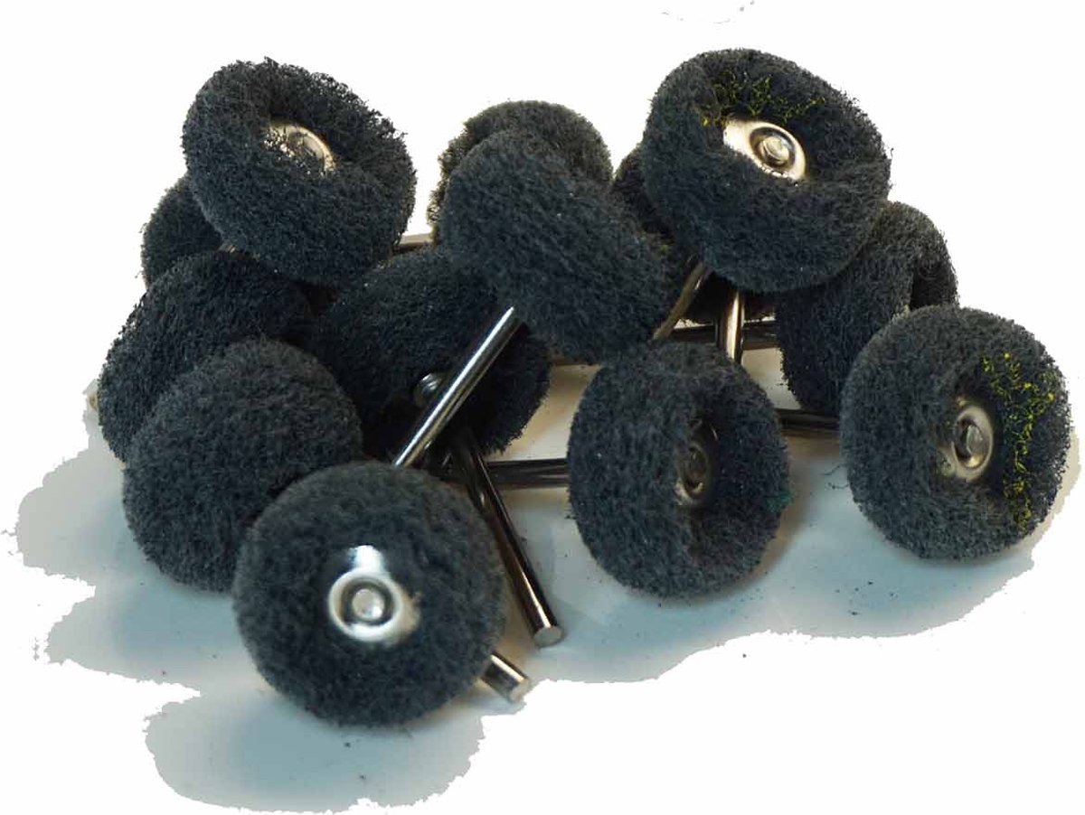 Polijstschijf Rood Medium 10 Stuks - Dremel