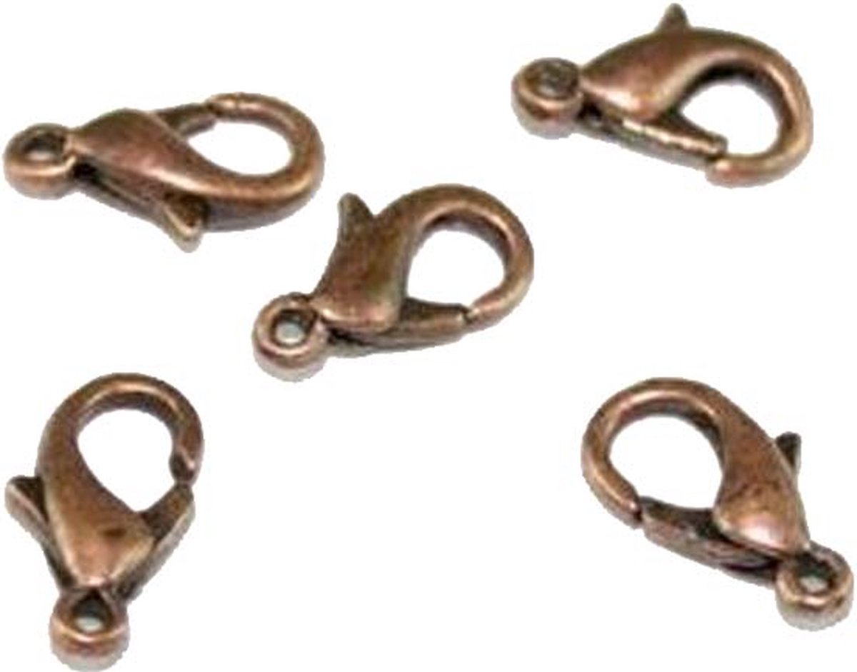 Verbindingsringen Koper 10 Stuks - 5 mm