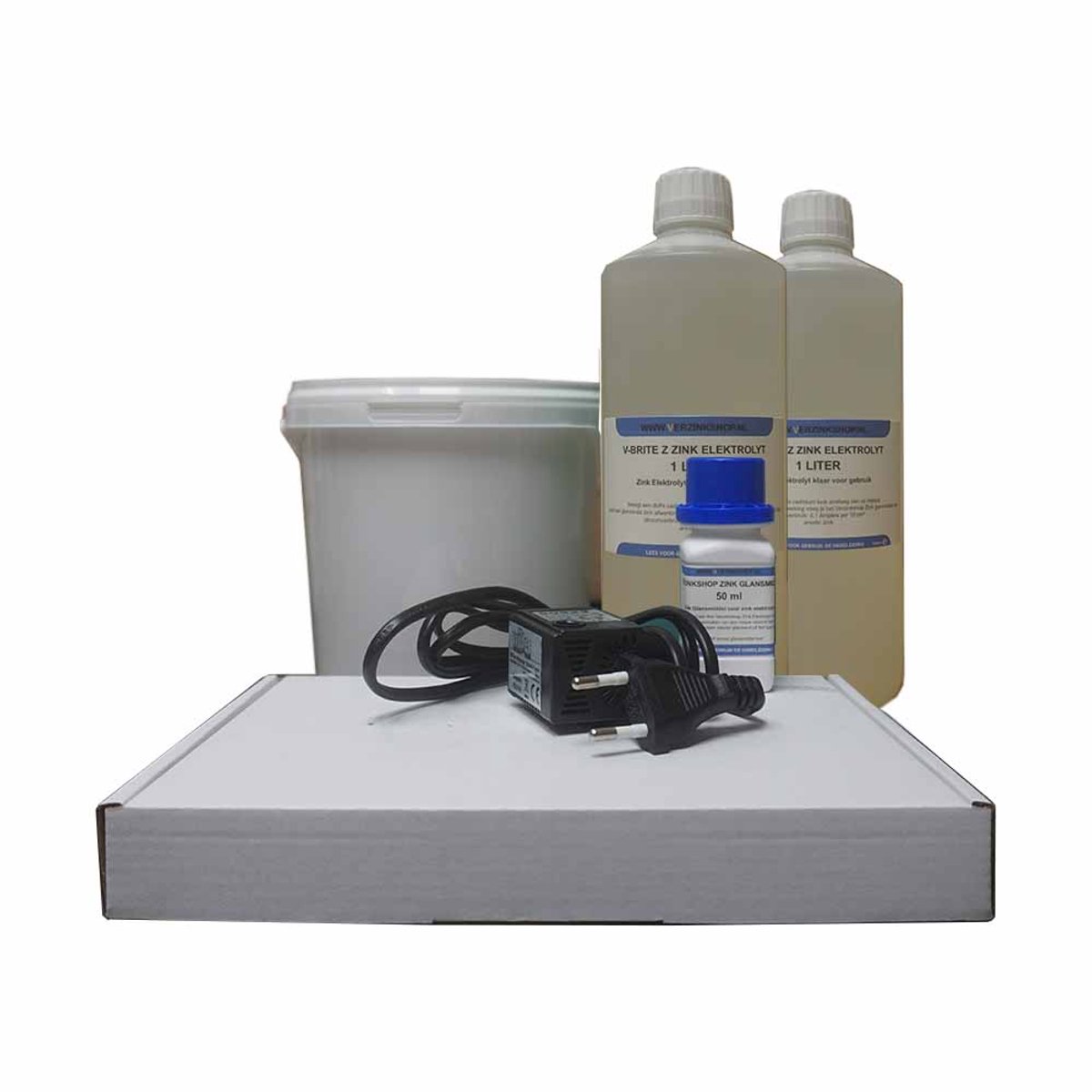Verzink Kit Verzinkshop V-Brite Z - 2 liter , met , zonder voeding