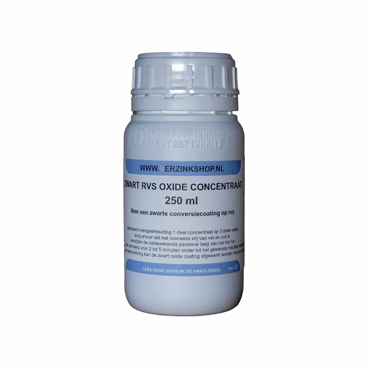 Zwart Rvs Oxide Concentraat - 125 ml