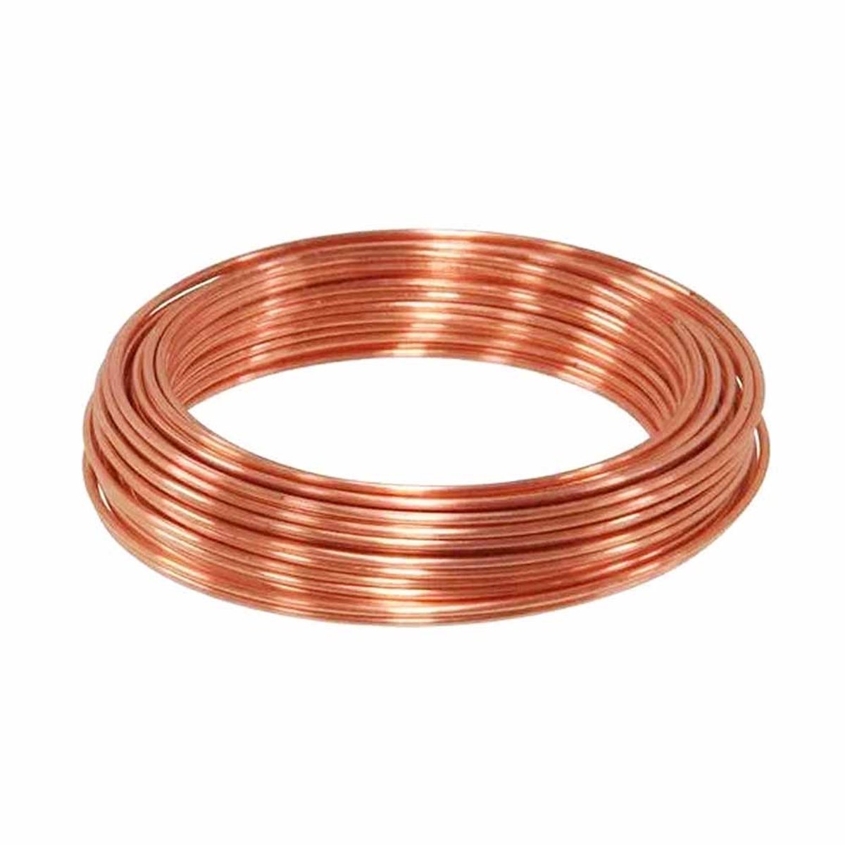 koperdraad ongelakt 2 mm - 35 meter - 1 kg