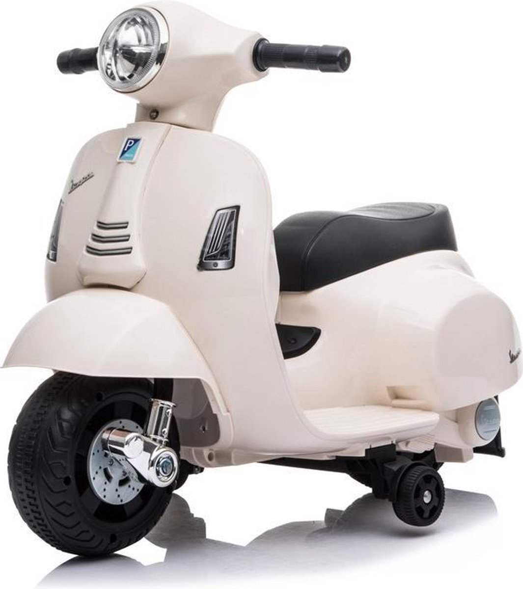 Elektrische Kinderscooter Vespa Wit 6V