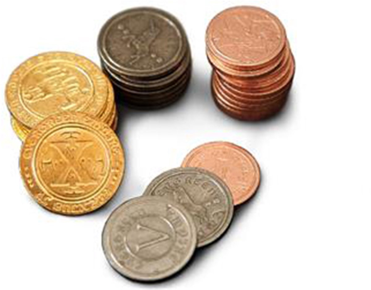 Metal Medieval Coins (50ST) - Accessoires