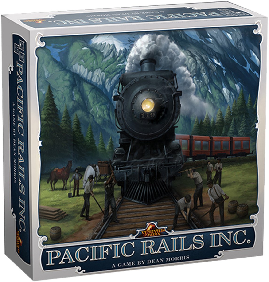 Pacific Rails Inc. Second Edition, - Kaartspel (ENG)