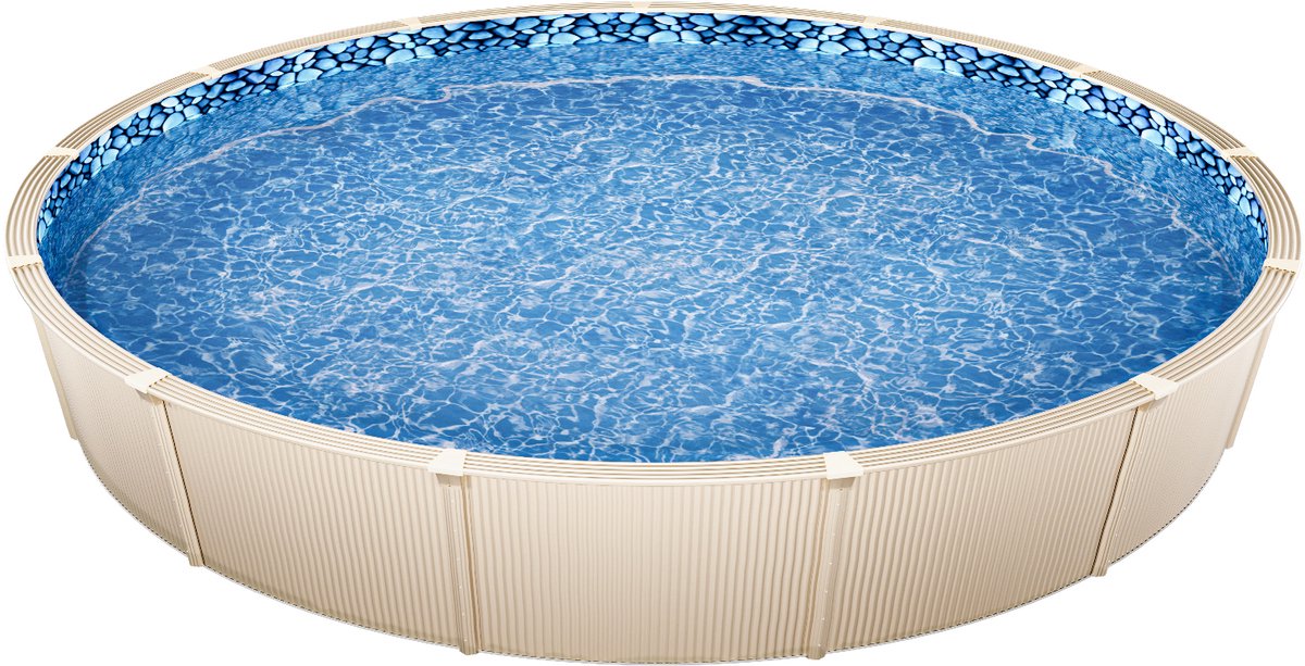 VEVOR Binnenbekleding Zwembadbekleding Vervangende Bekleding Binnenafdekking Zwembadbekleding φ732x120cm