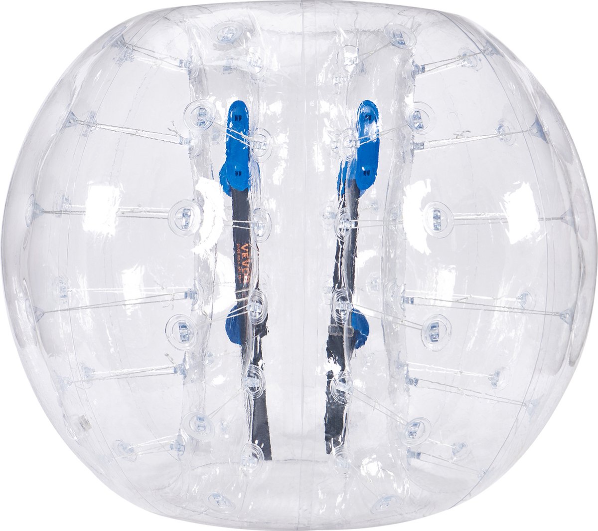 VEVOR Opblaasbare Bump Ball Bumper Shock Ball 1 stuks 1,5 m x 1,2 m Menselijke Botsingsbal PVC Body Bubble Bounce Ball voor Buitenactiviteiten Transparante Opblaasbare Bumperbal