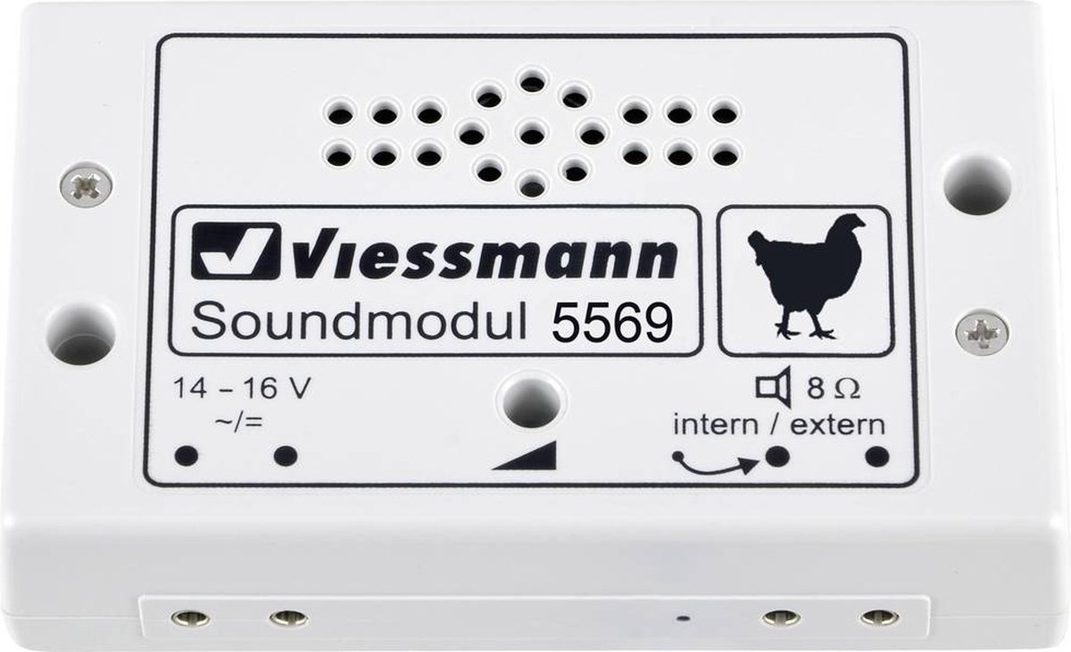 Viessmann 5569 Geluidsmodule Kippenboerderij Kant-en-klare module
