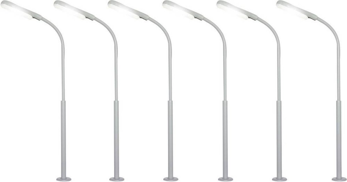  n H0 Straatlantaarn Enkel Kant-en-klaar model 60906 1 set(s)