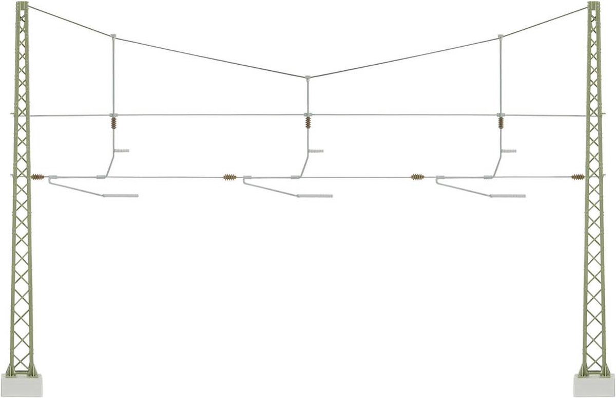 Viessmann Modelltechnik 4362 N Bovenleidingportaal 3 sporen 1 stuk(s)