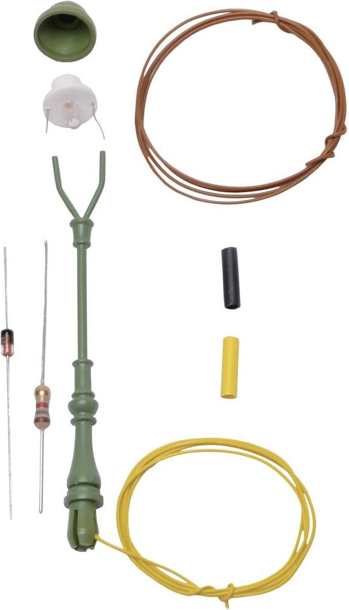 Viessmann Modelltechnik H0 Gaslantaarn Enkel Bouwpakket 6728 1 stuk(s)