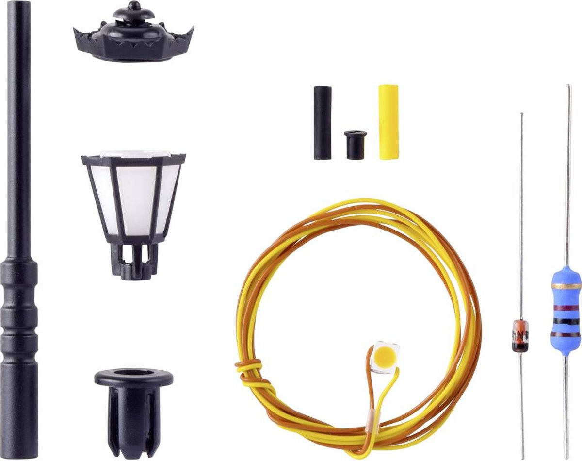 Viessmann Modelltechnik H0 Parklantaarn Enkel Bouwpakket 6720 1 stuk(s)
