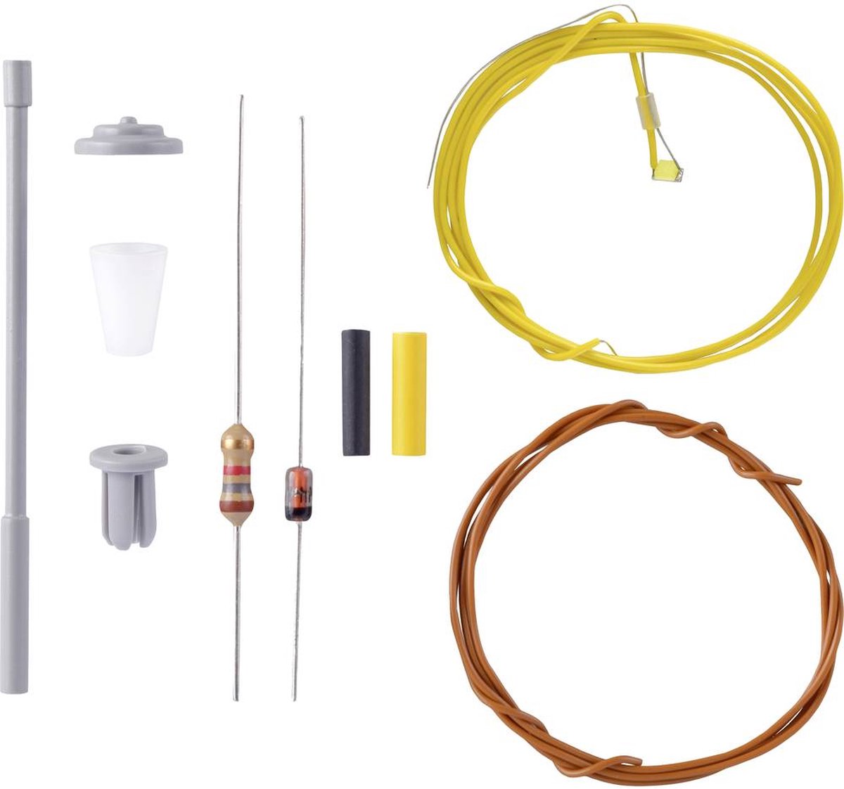 Viessmann Modelltechnik TT Straatlantaarn Enkel Bouwpakket 6921 1 stuk(s)