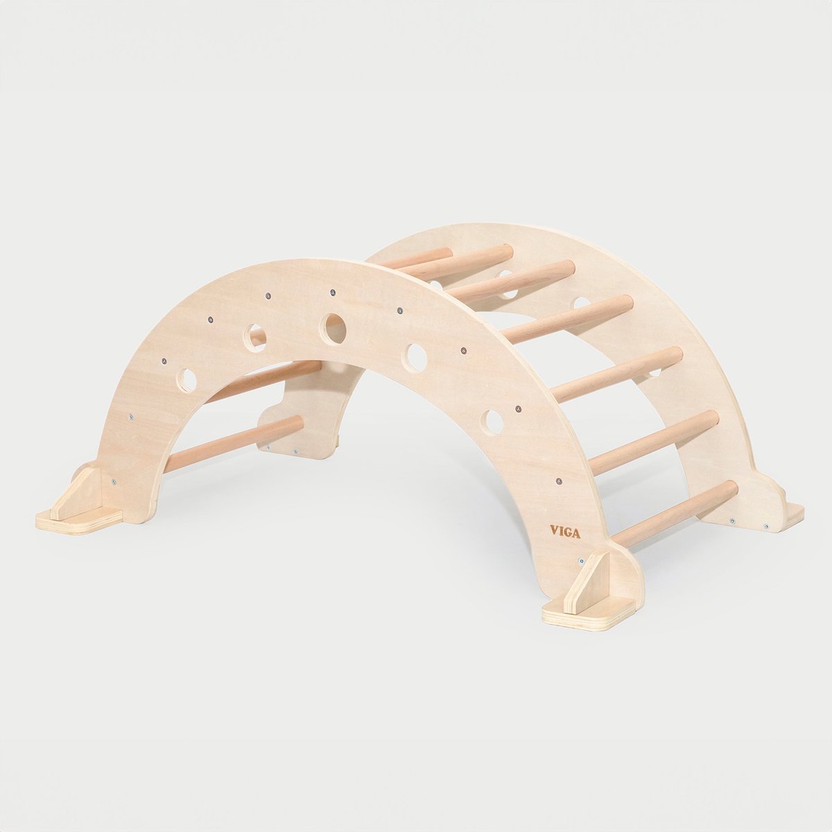 VIGA Natuurlijke Houten Klimboog