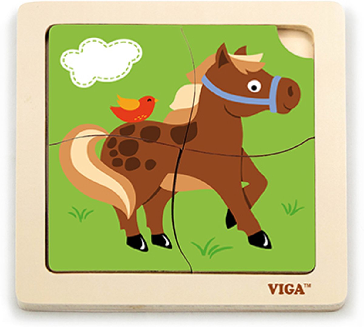 Viga puzzel paard