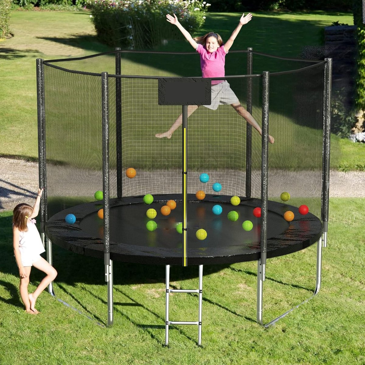   - Trampoline rand - 305 cm - pvc - zwart