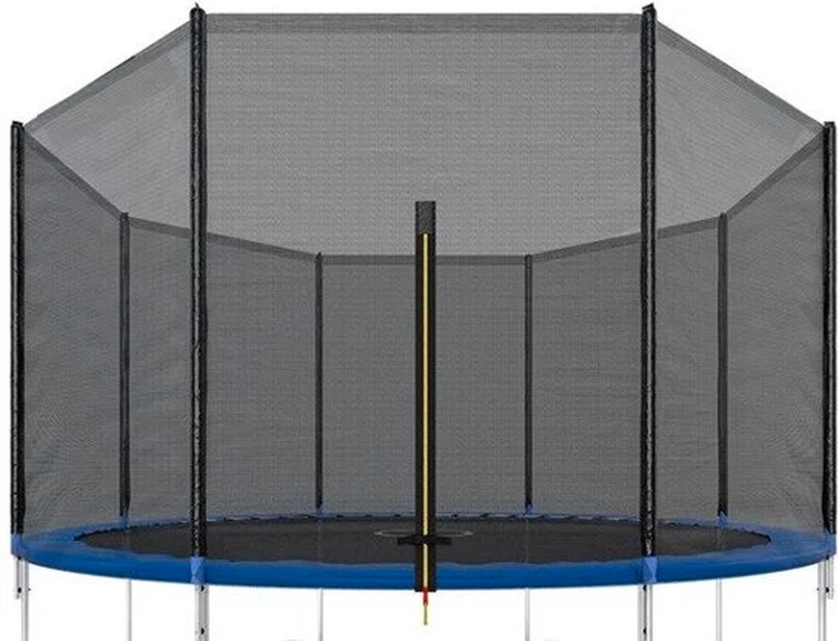 Viking Sports - Veiligheidsnet trampoline - 305 cm - buitenzijde - geschikt voor 6 palen