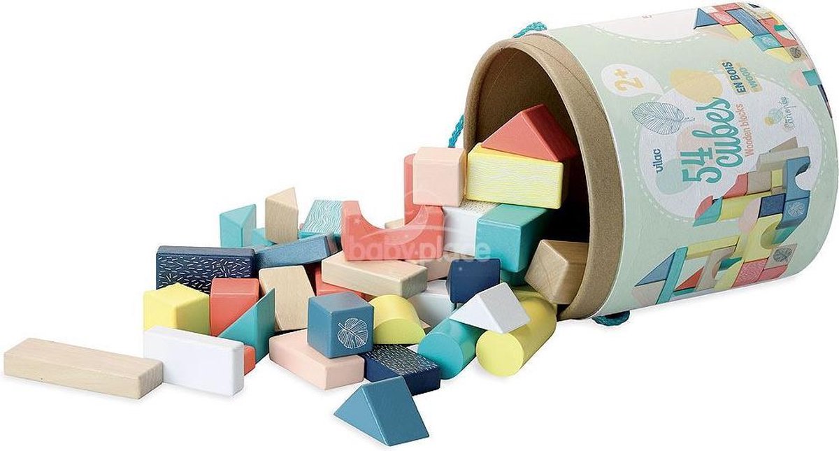 Bouwblokken BATiBLOC   54 stuks vanaf 2 jaar