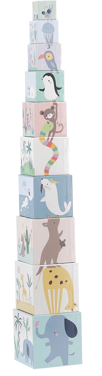 VILAC-Stapelblokken - dieren