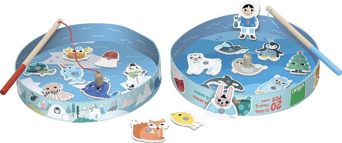 Vilac Visspel - Vissen - Peuter en Kleuter Spelletjes Michelle Carlslund