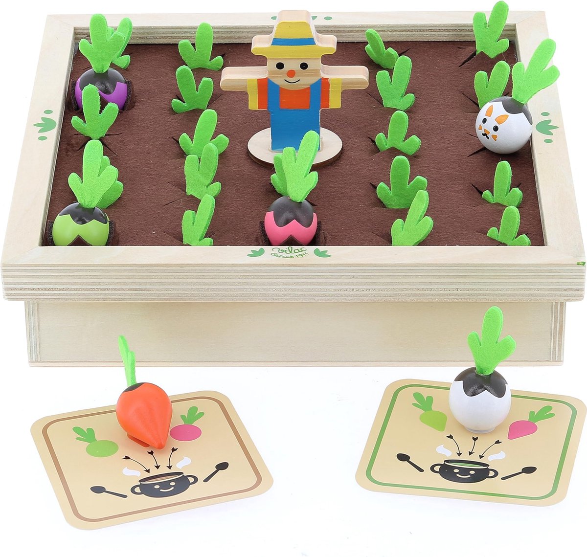 Vilac memoryspel Vegetables Garden