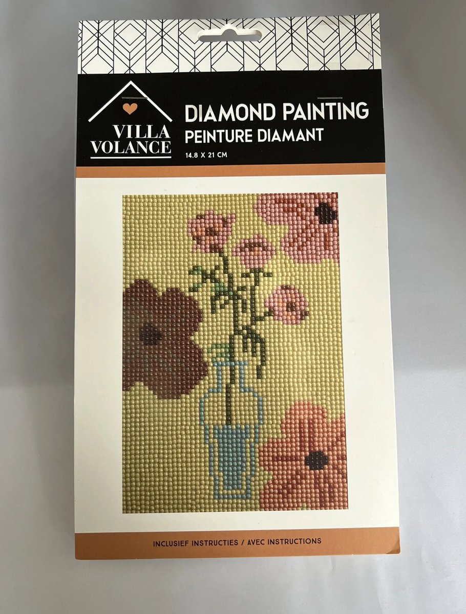 Diamond Painting (Vaas met bloemen)