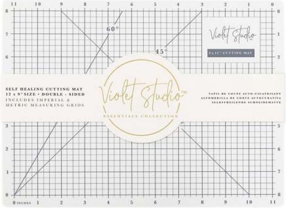 Violet Studio - Self Healing Cutting Mat - 12x9