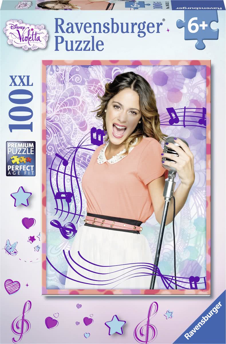 Ravensburger Disney Violetta Getalenteerde Violetta - Puzzel van 100 stukjes