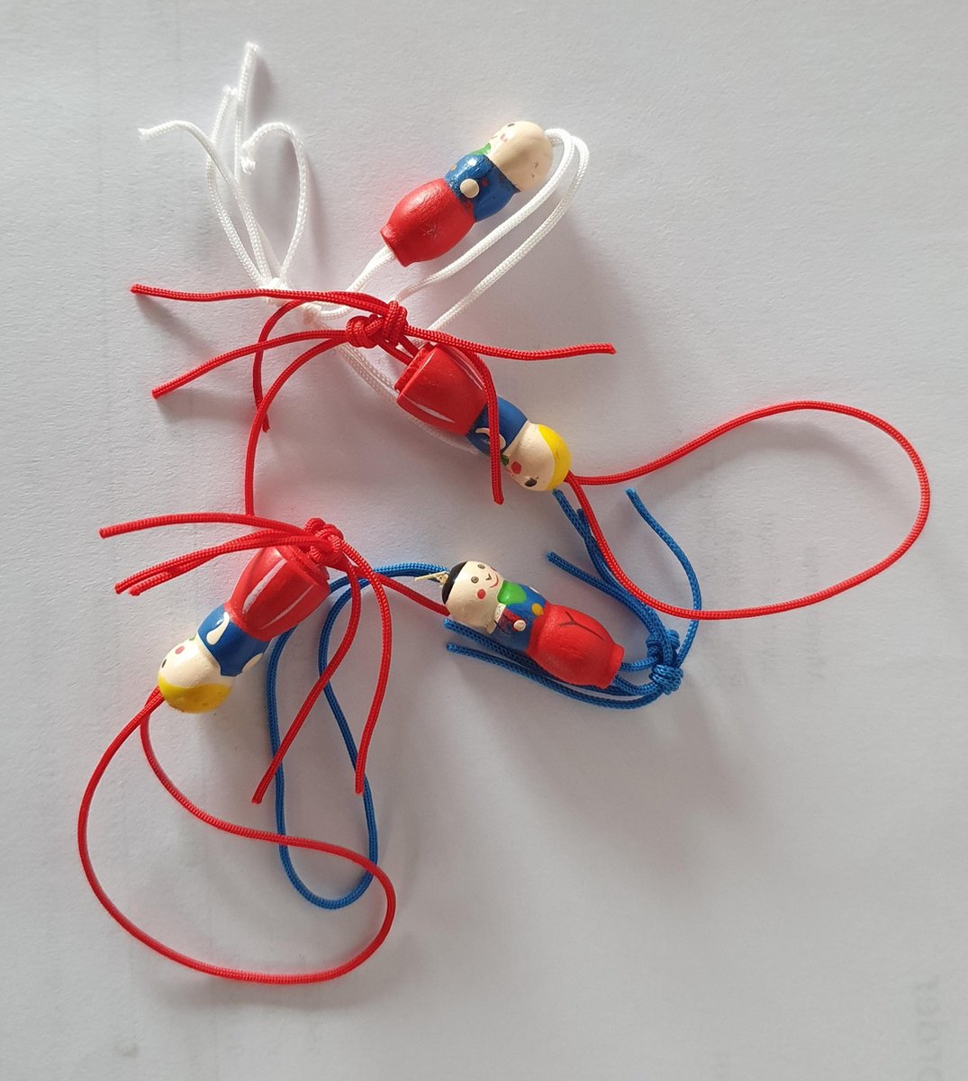 10x Boer en boerin gelukspoppetjes (2 x 5 stuks)