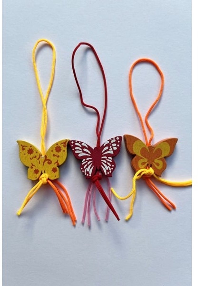 Gelukspoppetjes Vlinder Assorti 100 stuks