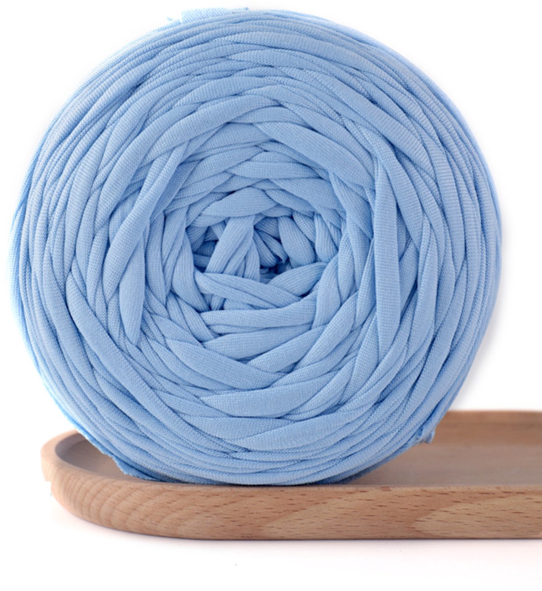 Vitdipy - T-shirtgaren - 290 g - Polyester - Voor haken en DIY-projecten - Blauw