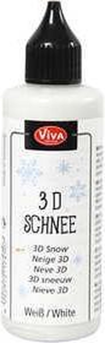 3-D-Tuben-Schnee White