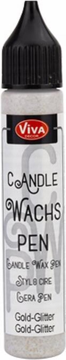 Candle Wachs-Pen – Gold-Glitter