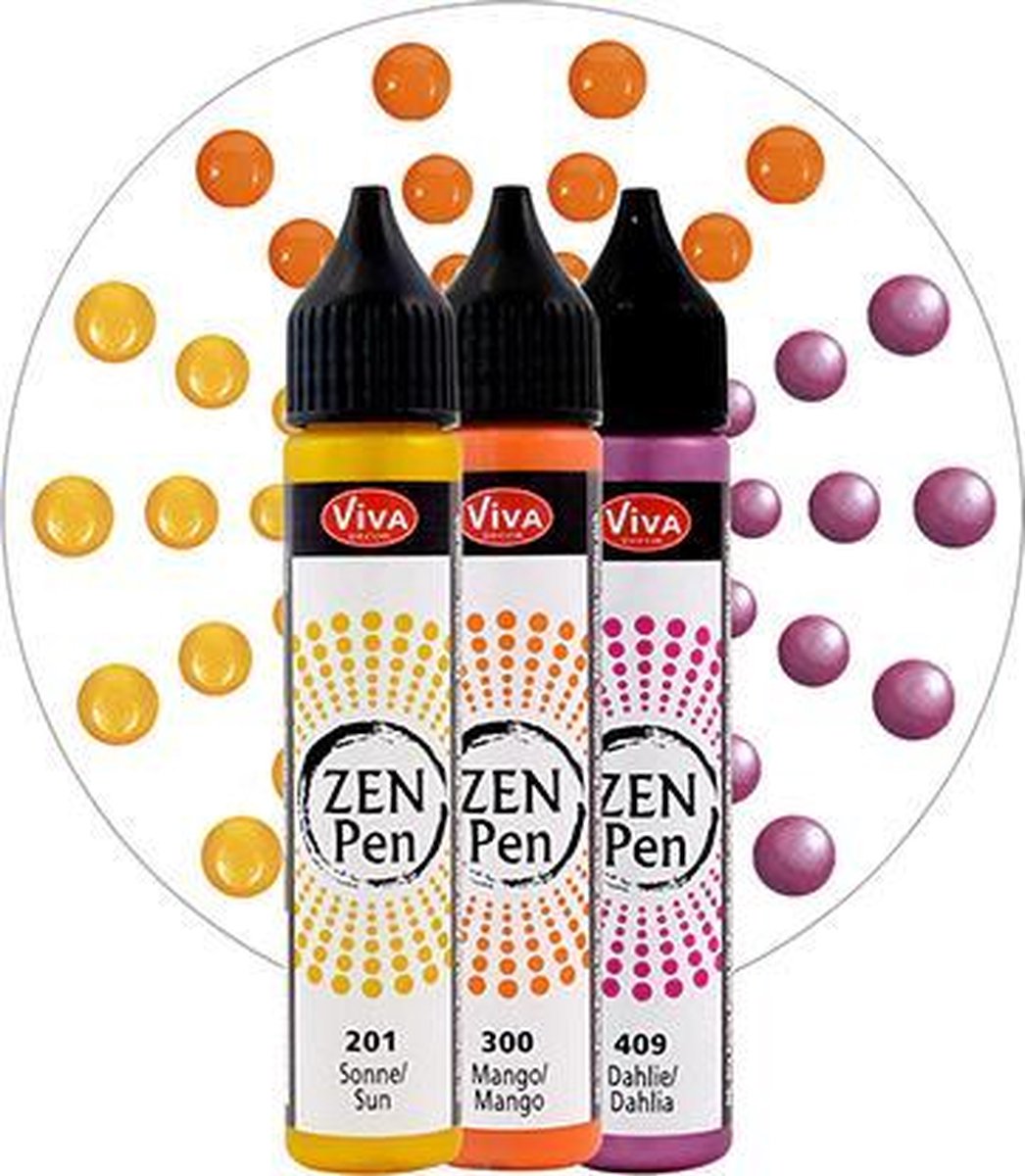 Zen-pen set van 3 sommerwarme