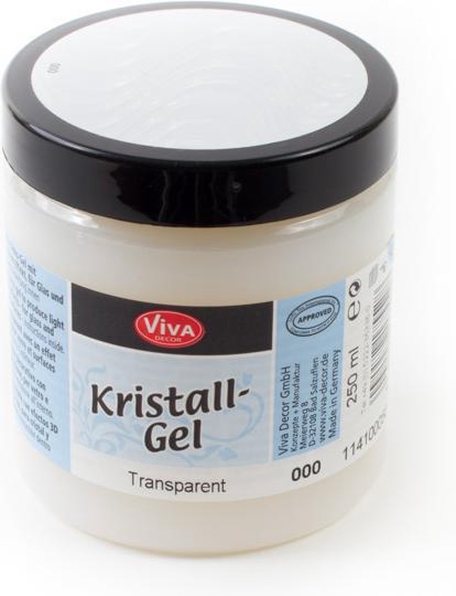 kristall gel tranparant diy mixed media art journal kaarten maken glas spiegel 250ml 3d effect overschilderbaar