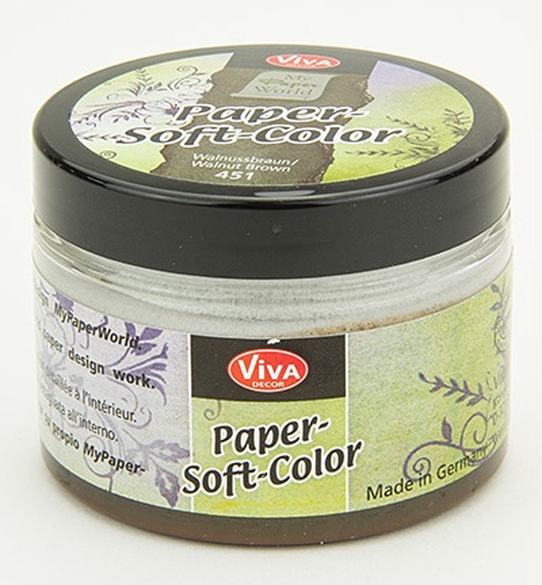 Paper Soft Color 75ml - Walnut Brown