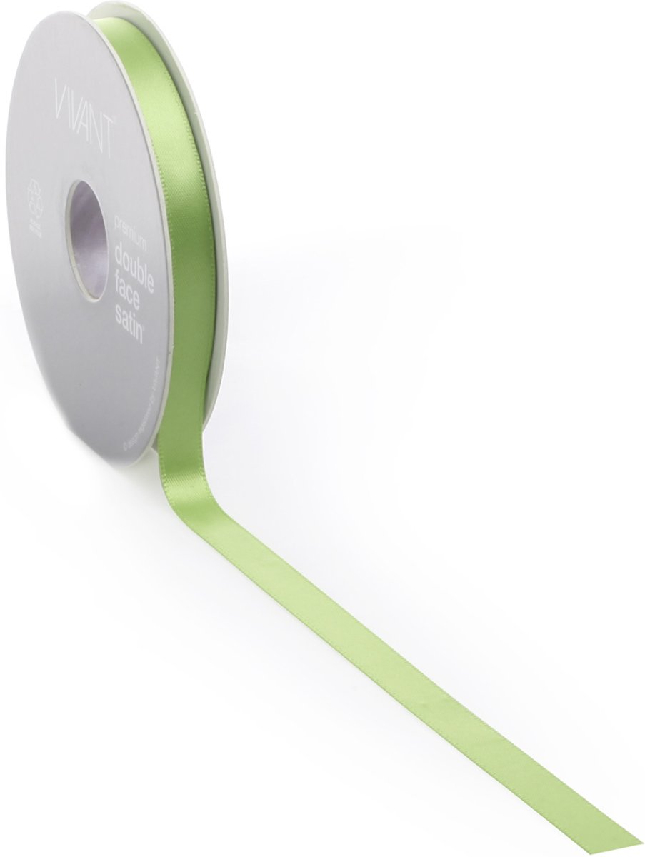 Satijn lint 16 mm roze op rol van 25 meter