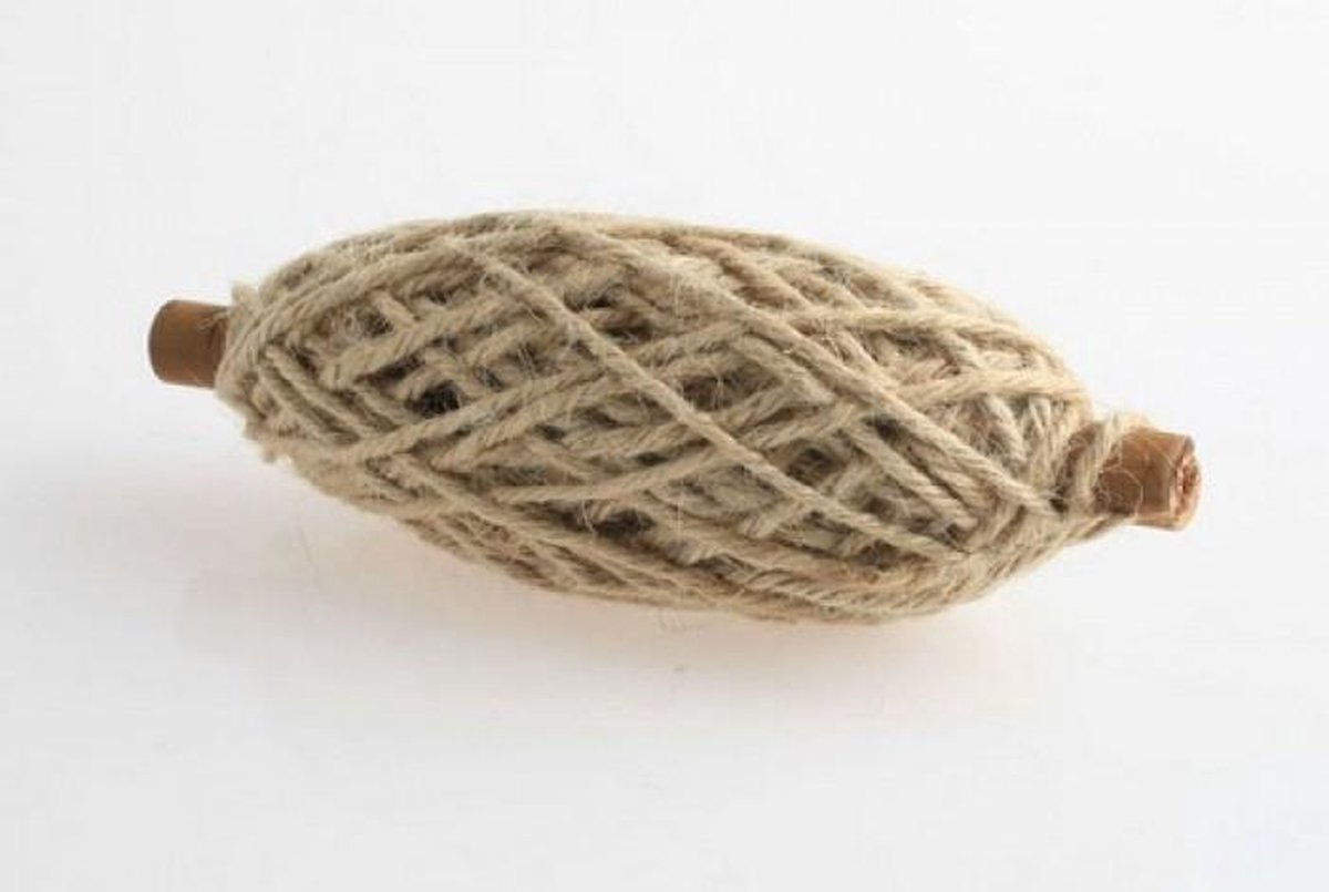 Vivant Jute koord  Flax gebleekt - 25 Meter 3.5MM
