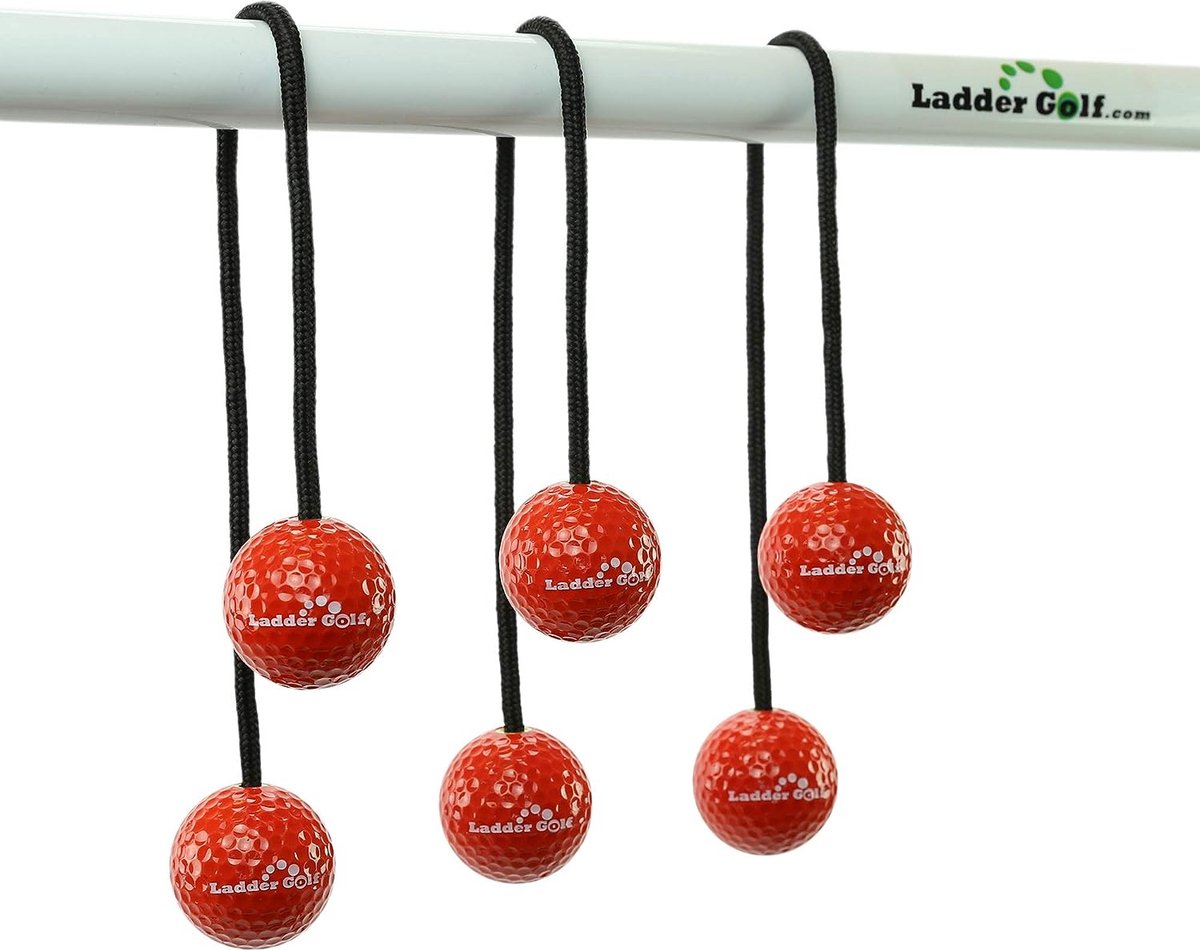 Ladder Golf Balspel Original Bolas – Red/rood