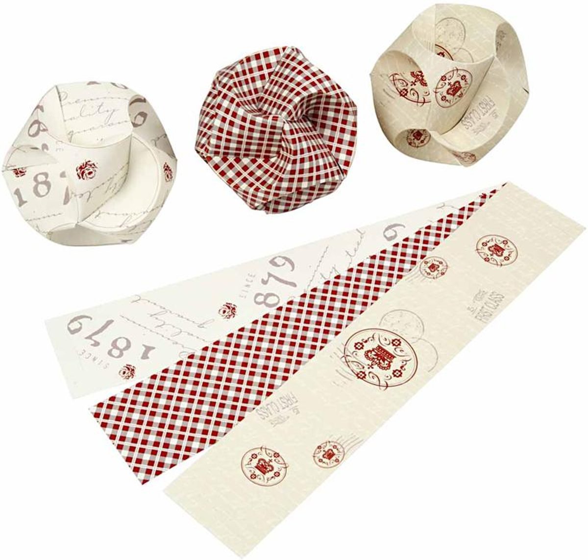 Click ballen, afm 5,5x28,4 cm, Copenhagen, 9 sets