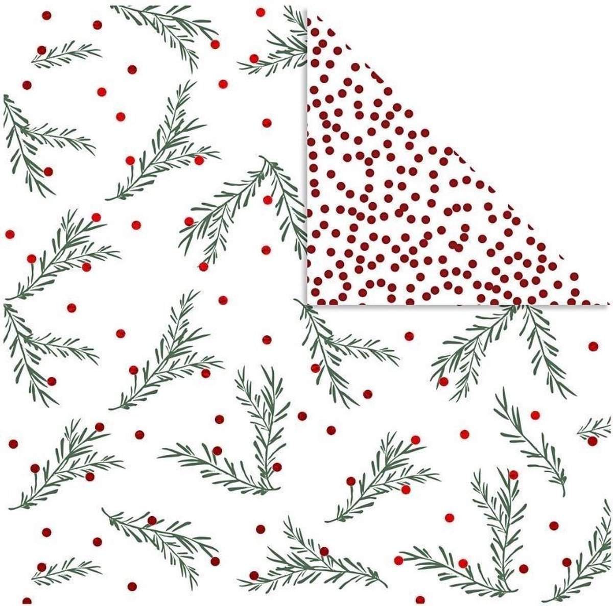 Vivi Gade Dubbelzijdig Designpapier Tak 30,5 Cm 3 Stuks