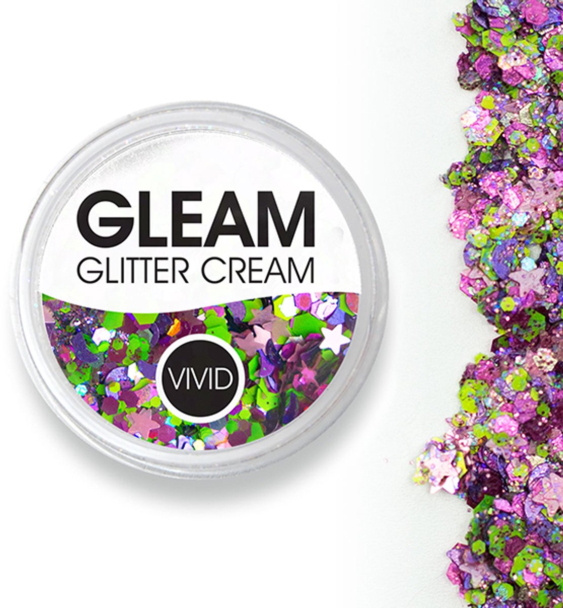 Vivid Gleam Chunky Glitter Cream- Maui