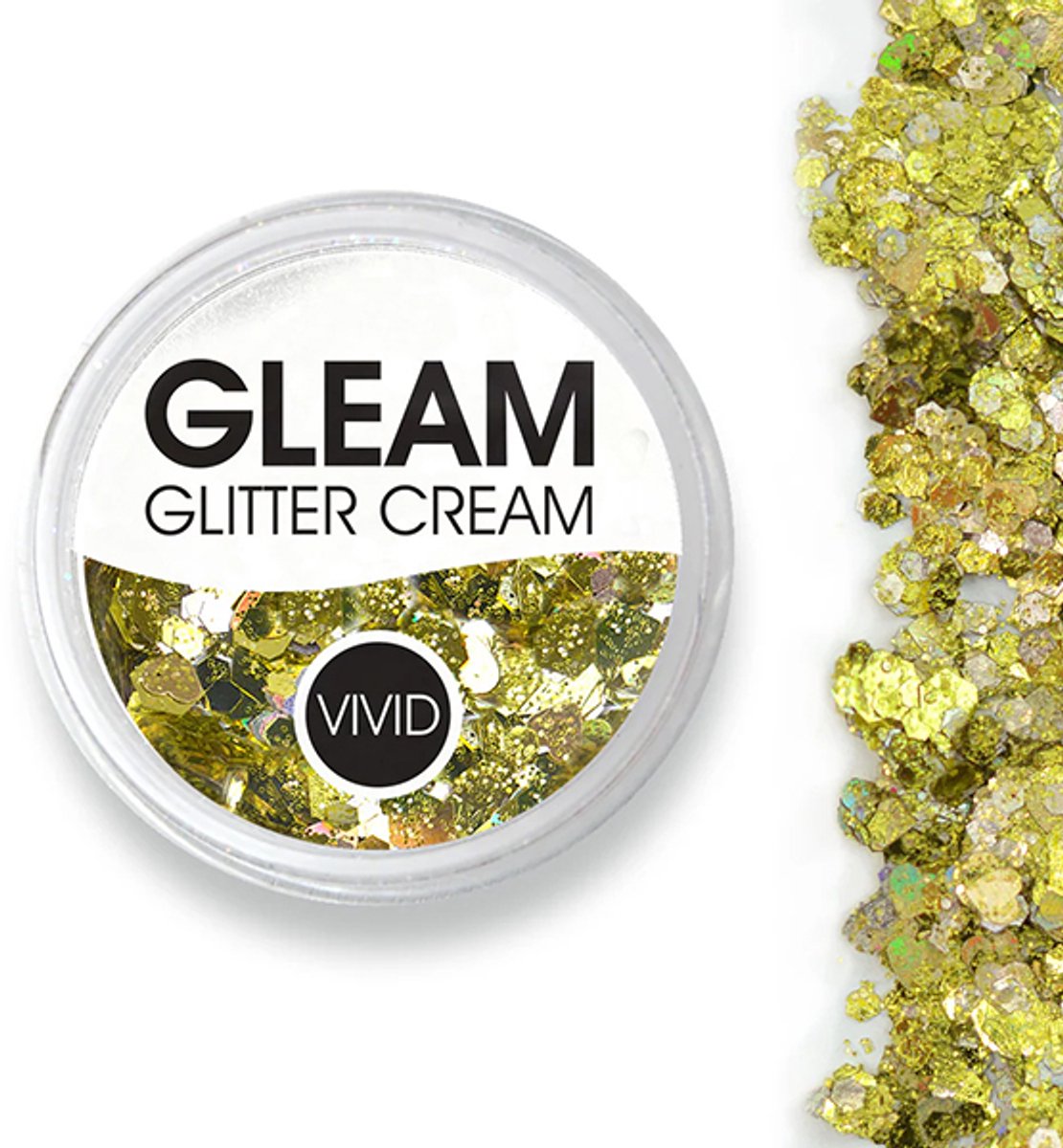 Vivid Gleam Chunky Glitter Cream- Treasure