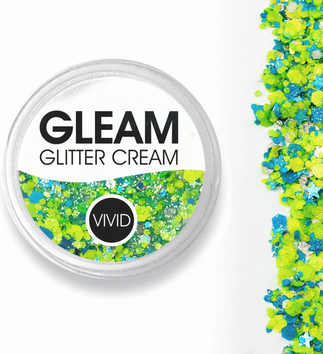 Vivid Gleam Glitter Cream - Breeze (30gr)