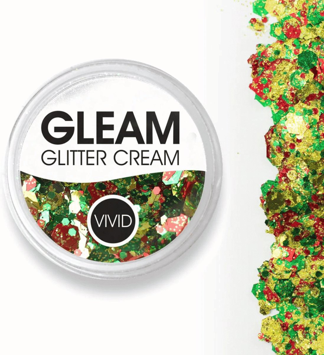 Vivid Gleam Glitter Cream - Christmas Miracle (30gr)